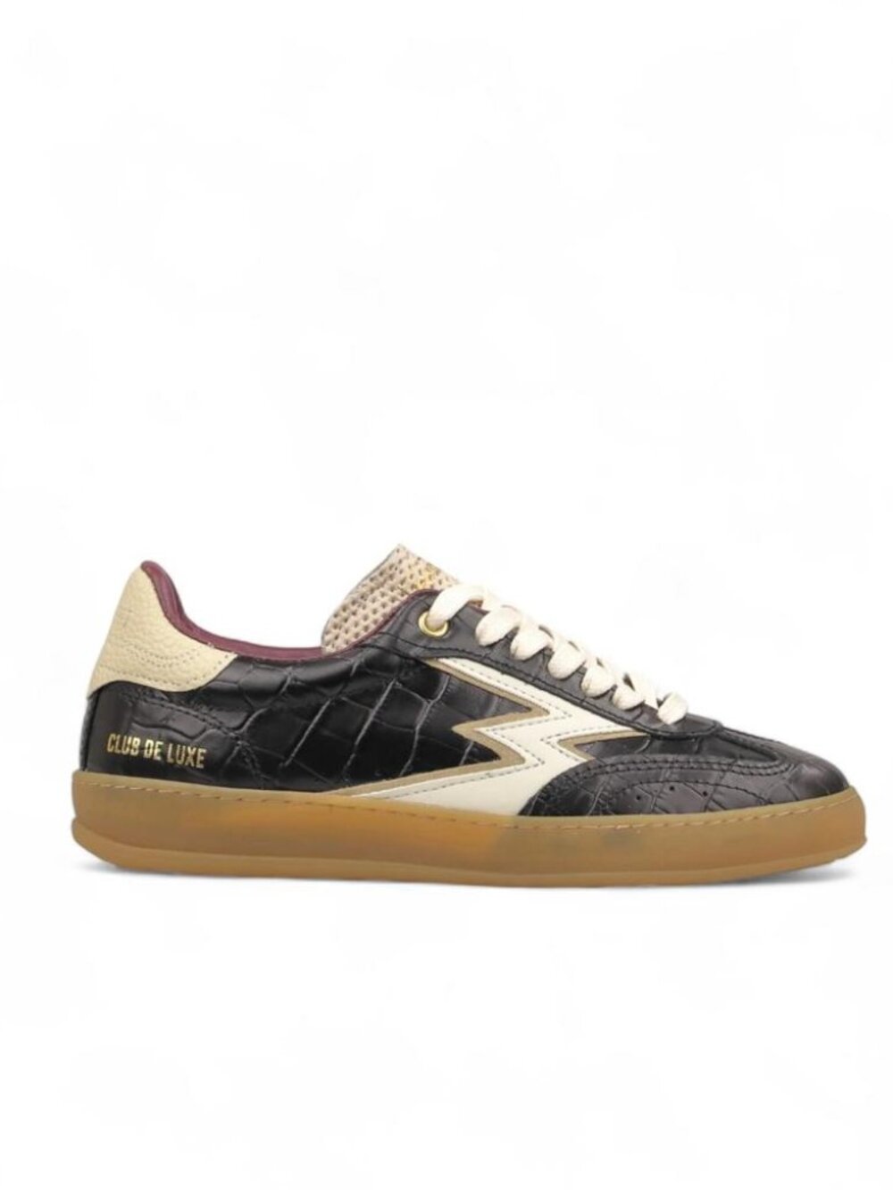 Moaconcept Club Crocodile Effect Sneakers IT 38 Women